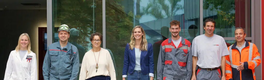 HZ Jobs - Unternehmensseite Schwenk Zement - Gruppenfoto